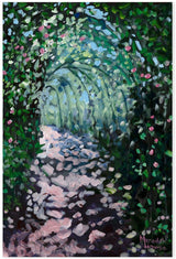 wall-art-print-canvas-poster-framed-Garden Arches at the Arboretum-by-Meredith Howse-Gioia Wall Art