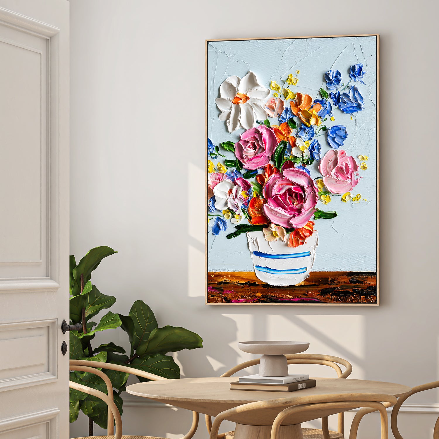 wall-art-print-canvas-poster-framed-Garden Gathering-2