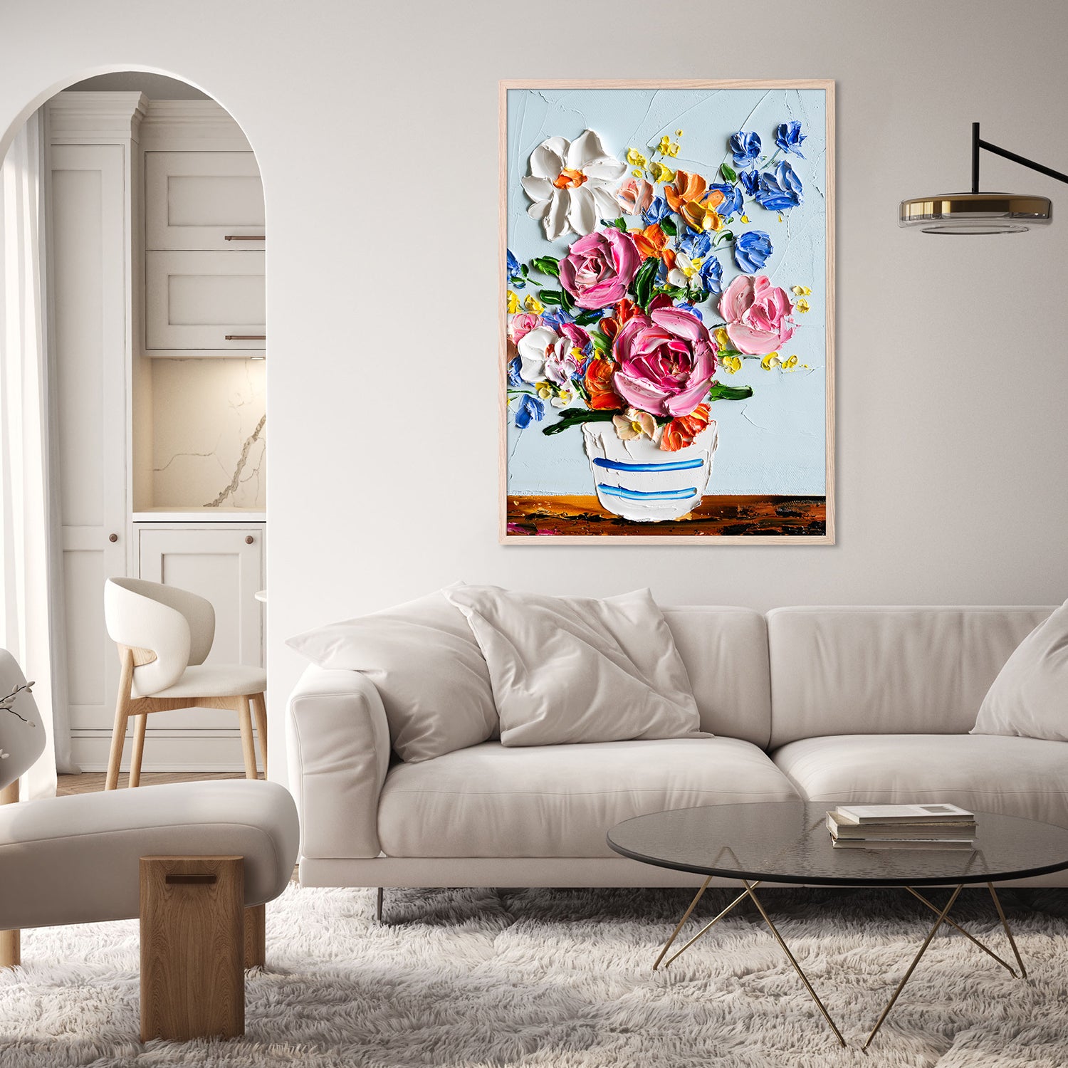wall-art-print-canvas-poster-framed-Garden Gathering-8