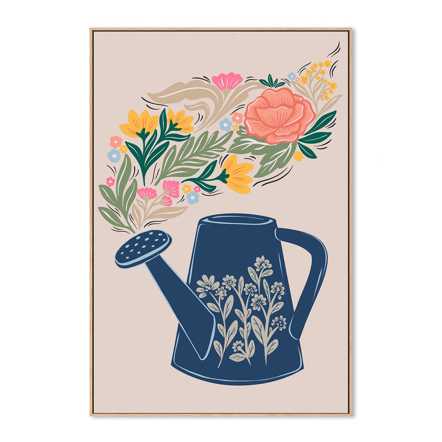 wall-art-print-canvas-poster-framed-Garden Glory , By Nikita Jariwala-4