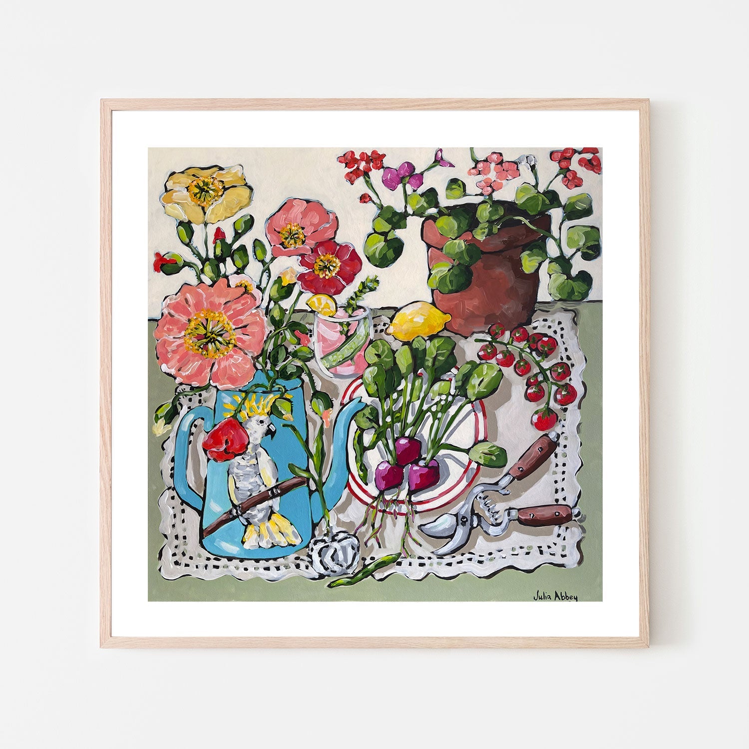 wall-art-print-canvas-poster-framed-Garden Harvest , By Julia Abbey-6