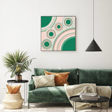 wall-art-print-canvas-poster-framed-Gathering, Style B, Green-by-Sherri Cummins-Gioia Wall Art