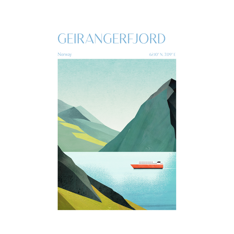 wall-art-print-canvas-poster-framed-Geirangerfjord, Norway , By Long Way Home-GIOIA-WALL-ART