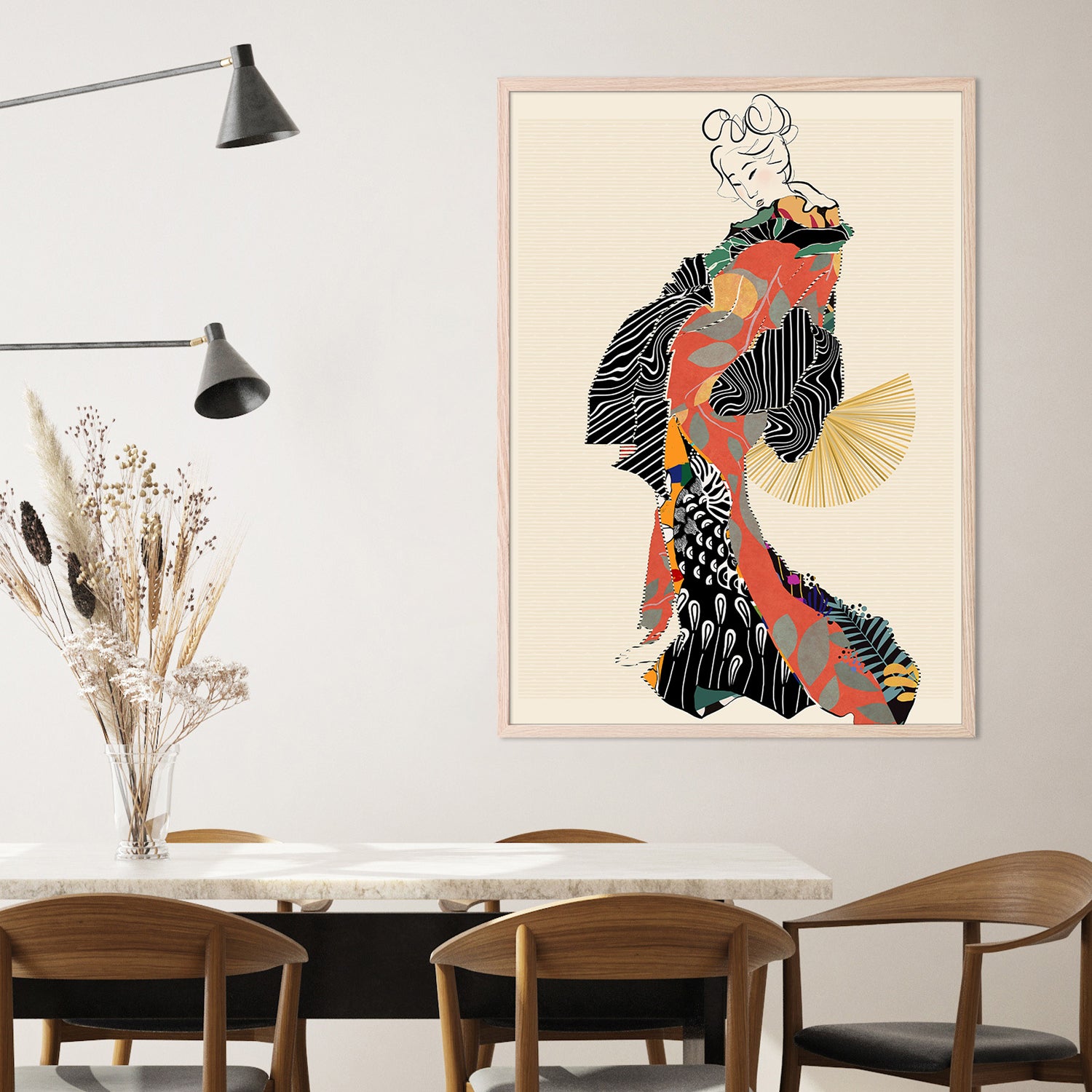 wall-art-print-canvas-poster-framed-Geisha-2