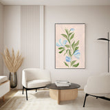 wall-art-print-canvas-poster-framed-Gentle Blossoms, Style C , By Nikita Jariwala-GIOIA-WALL-ART