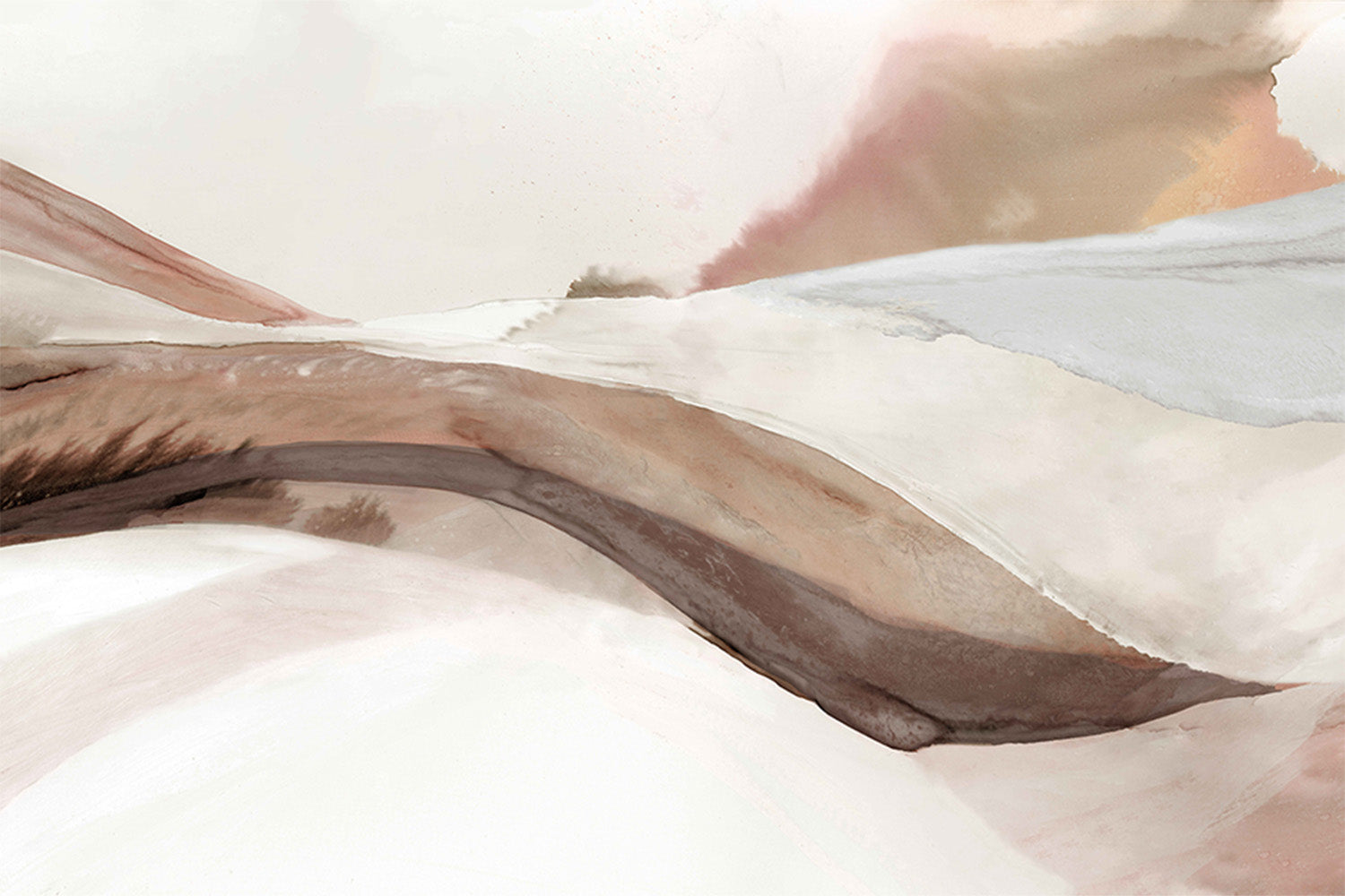 wall-art-print-canvas-poster-framed-Gentle Waves of Desert Dunes-1