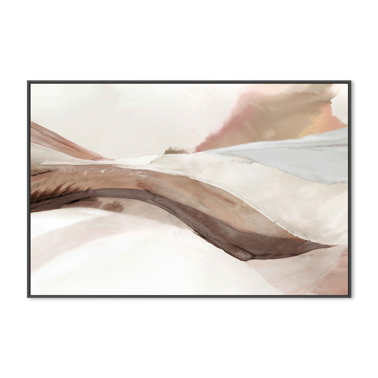 wall-art-print-canvas-poster-framed-Gentle Waves of Desert Dunes-3