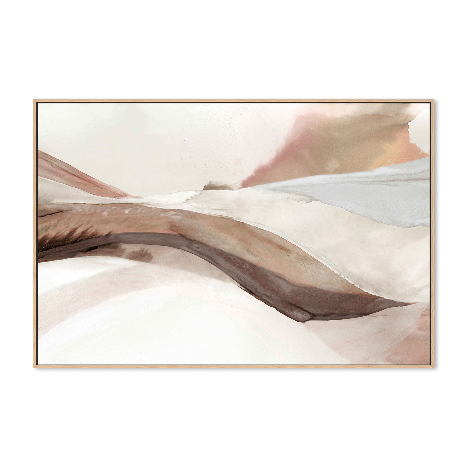 wall-art-print-canvas-poster-framed-Gentle Waves of Desert Dunes-4