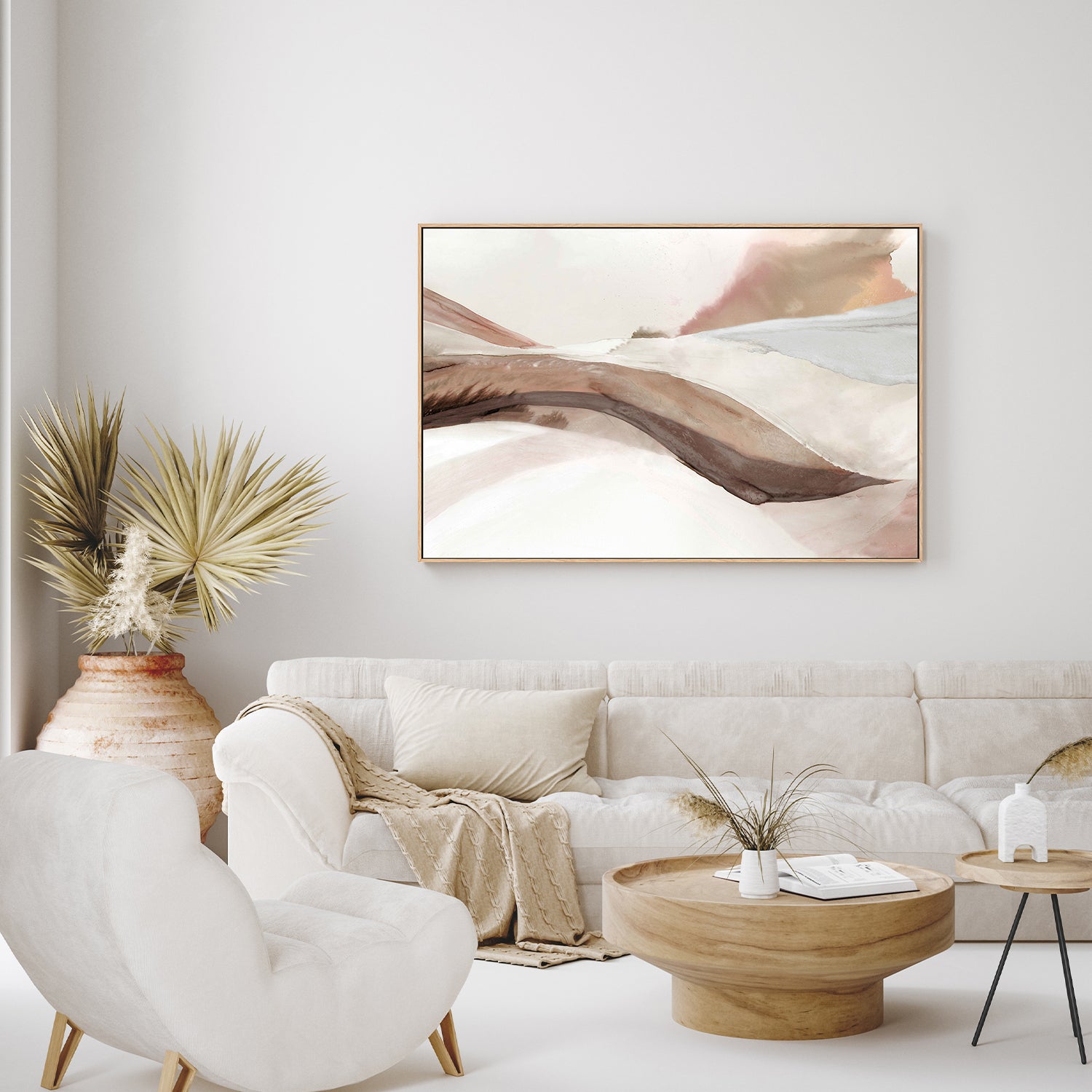wall-art-print-canvas-poster-framed-Gentle Waves of Desert Dunes-7