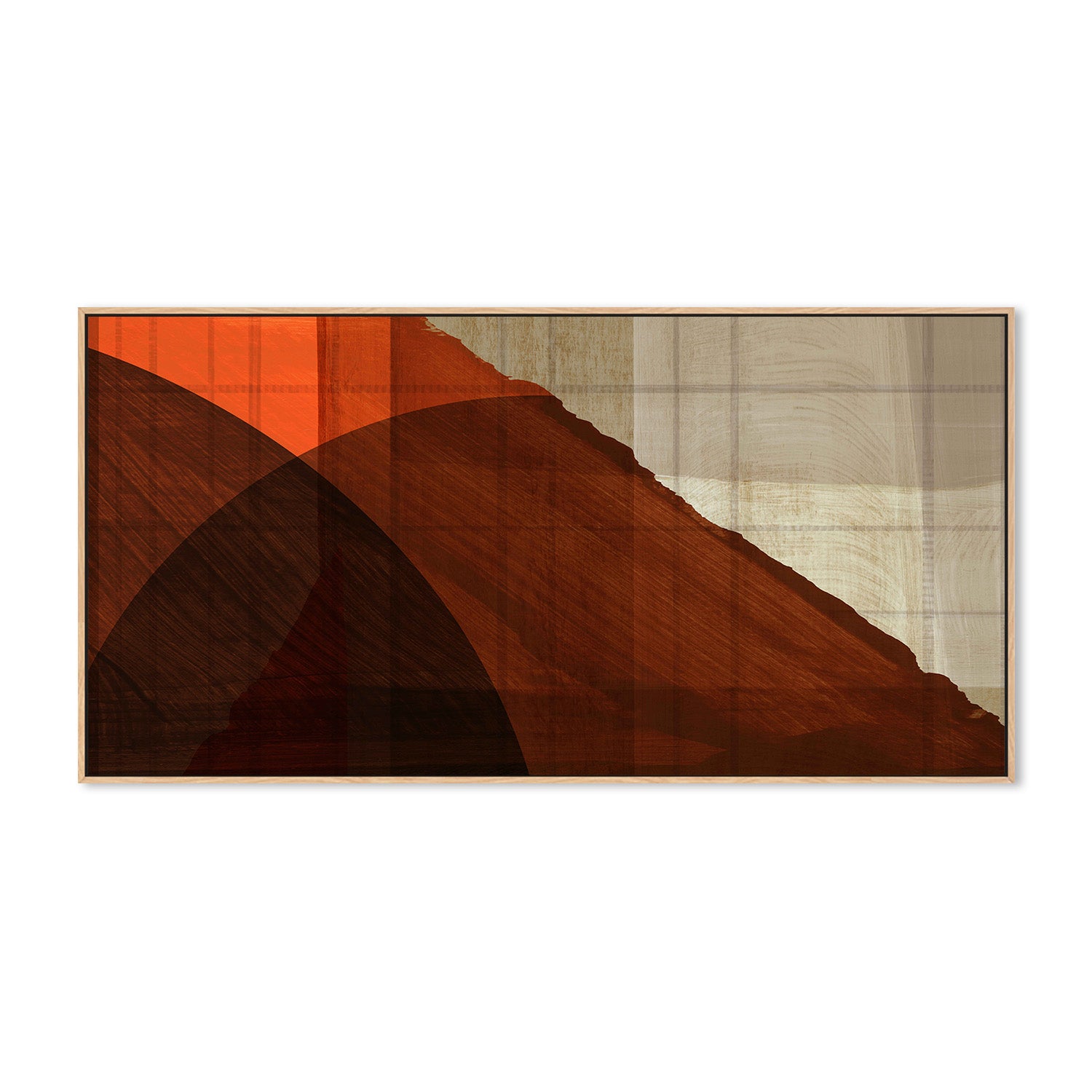 wall-art-print-canvas-poster-framed-Geometric Flux-4
