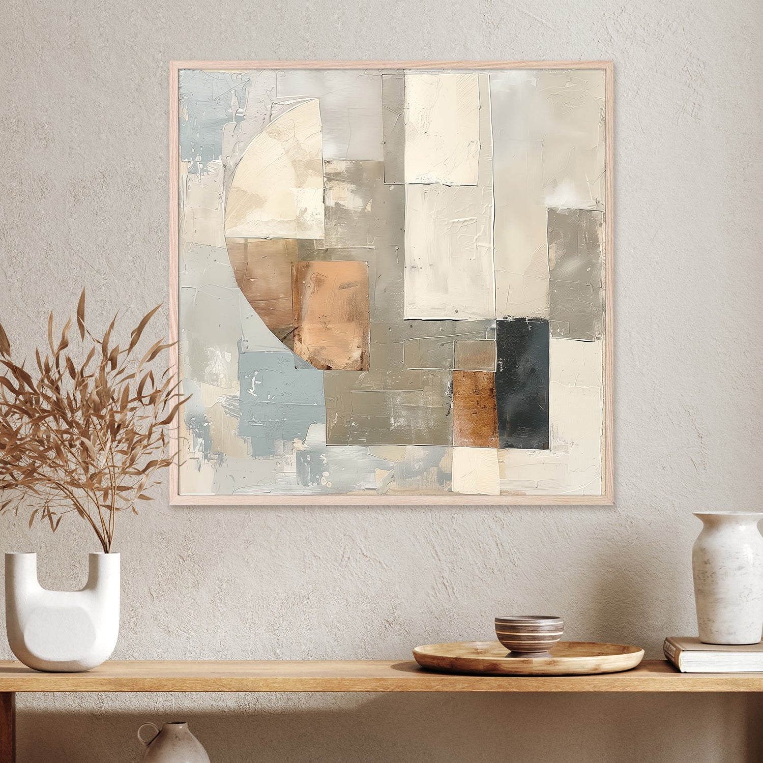 wall-art-print-canvas-poster-framed-Geometric Harmony-7