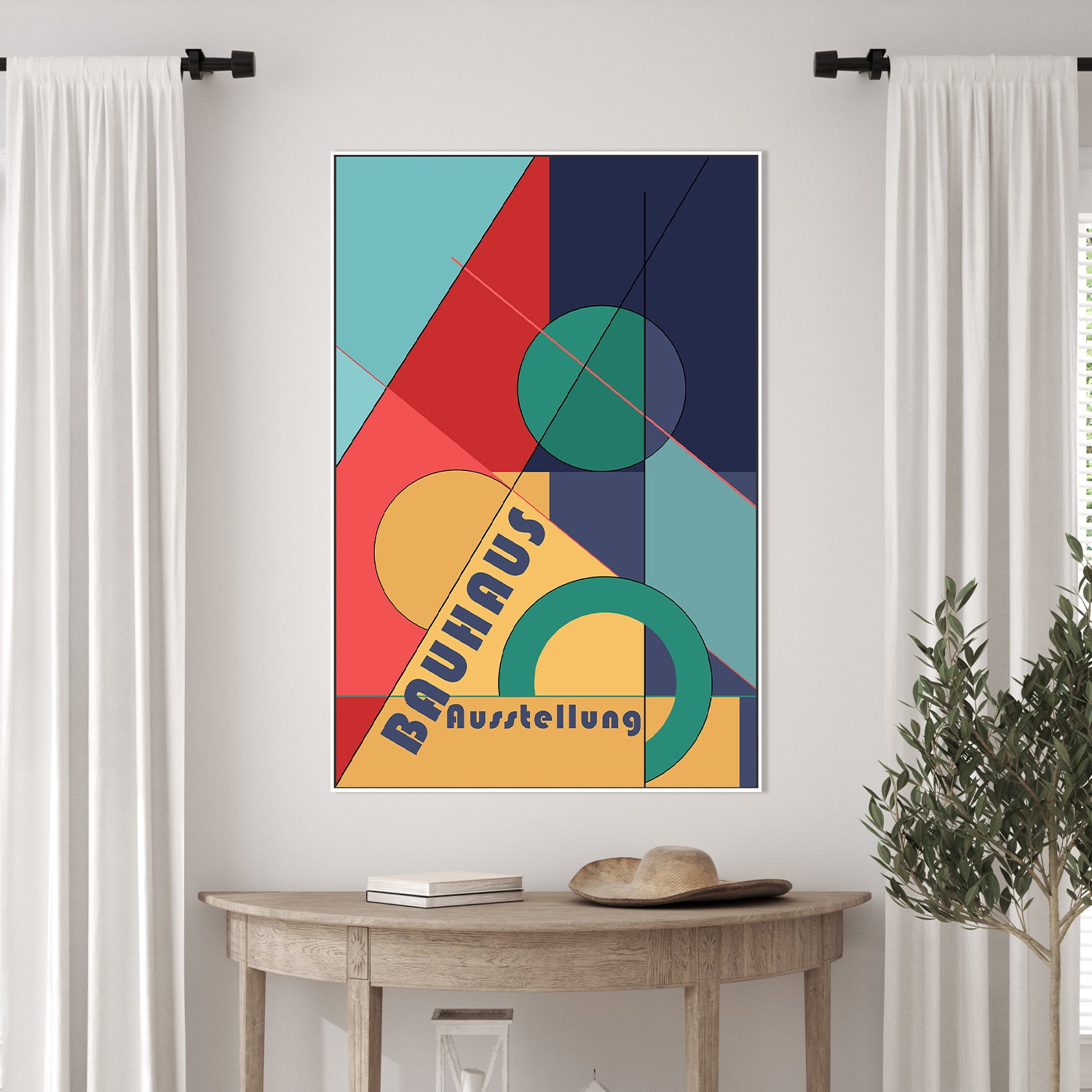 wall-art-print-canvas-poster-framed-Geometric Harmony-7