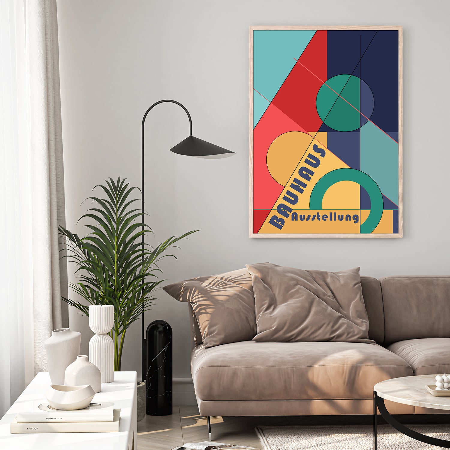 wall-art-print-canvas-poster-framed-Geometric Harmony-9