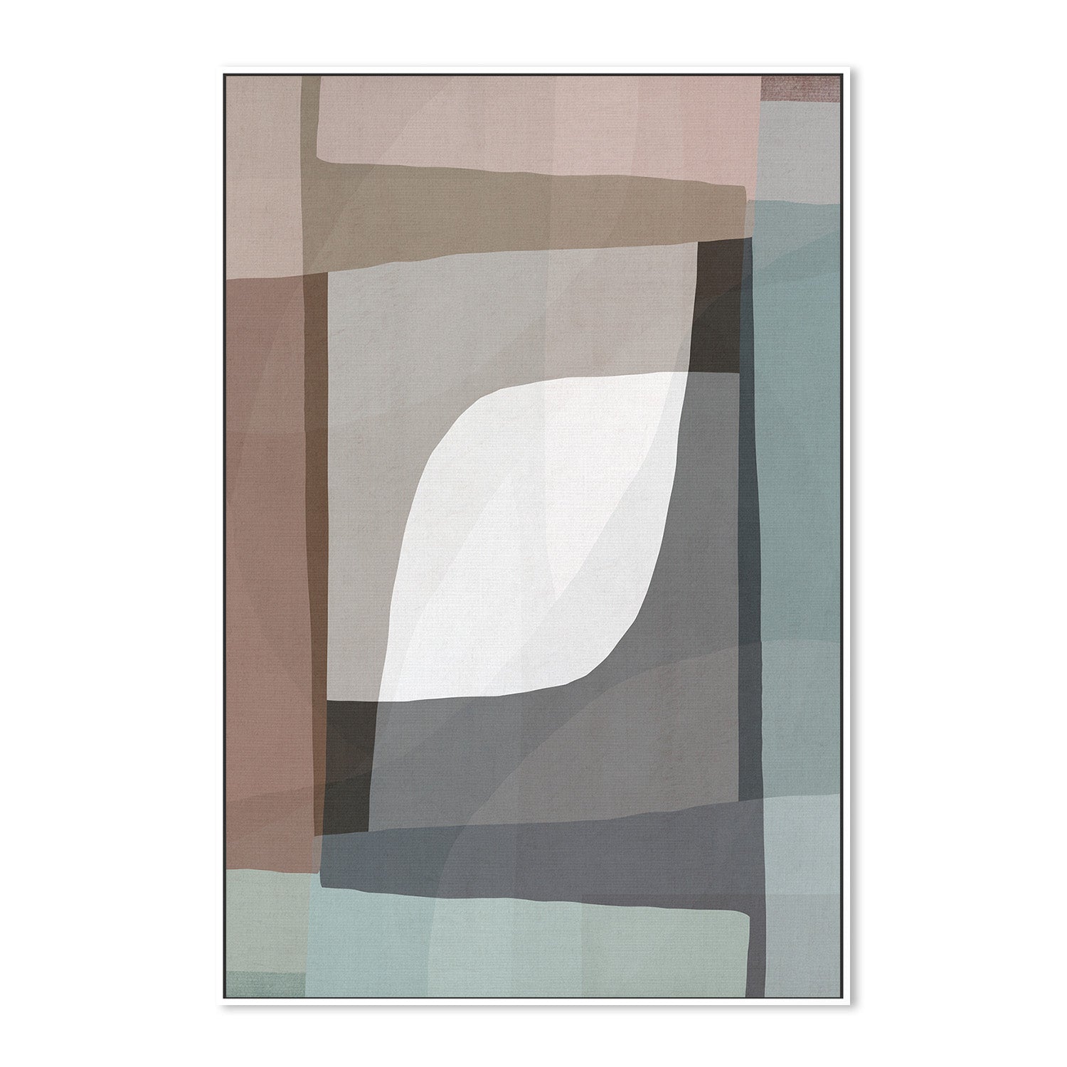 wall-art-print-canvas-poster-framed-Geometric Shapes and Muted Earth Tones-5