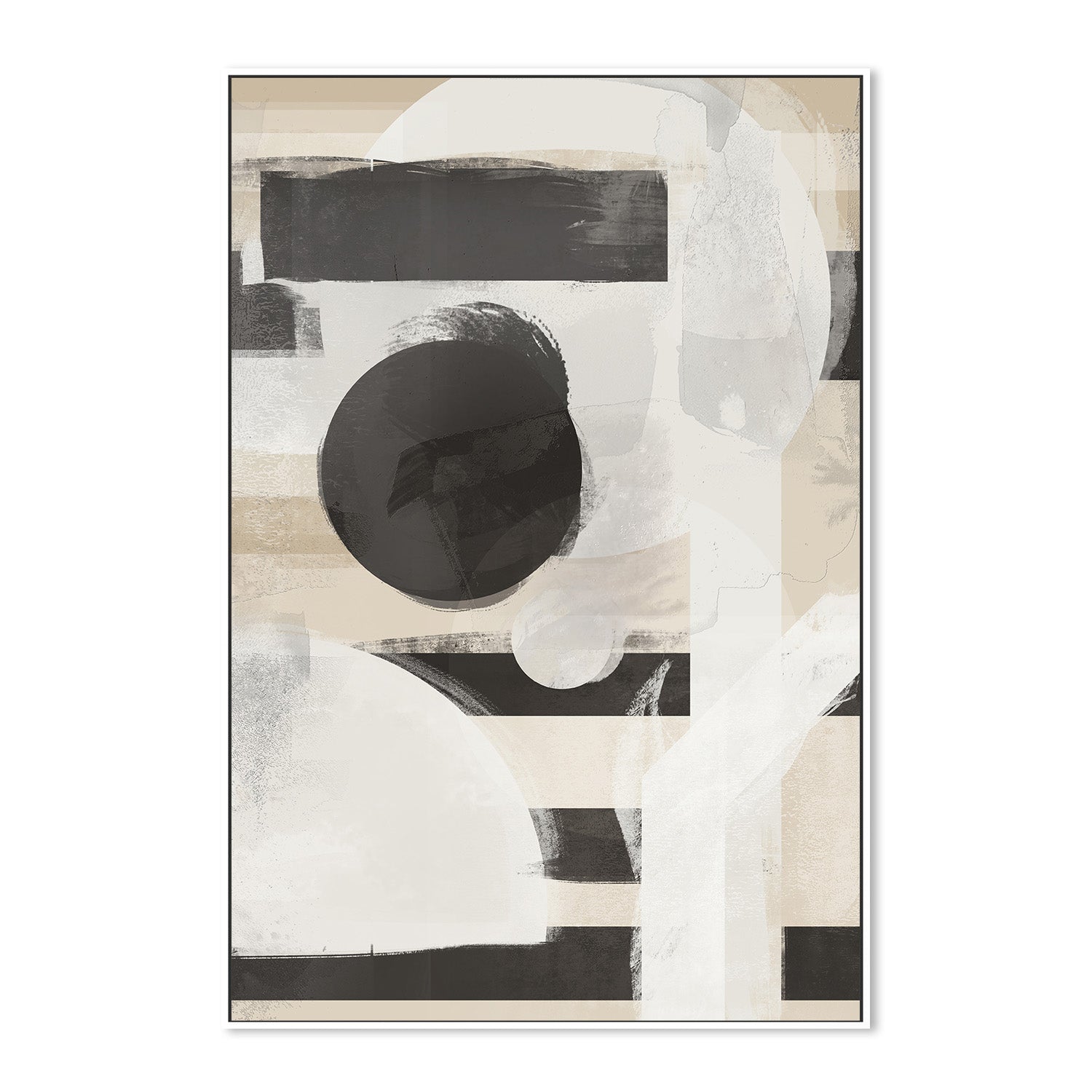 wall-art-print-canvas-poster-framed-Geometric Story, Style A-5