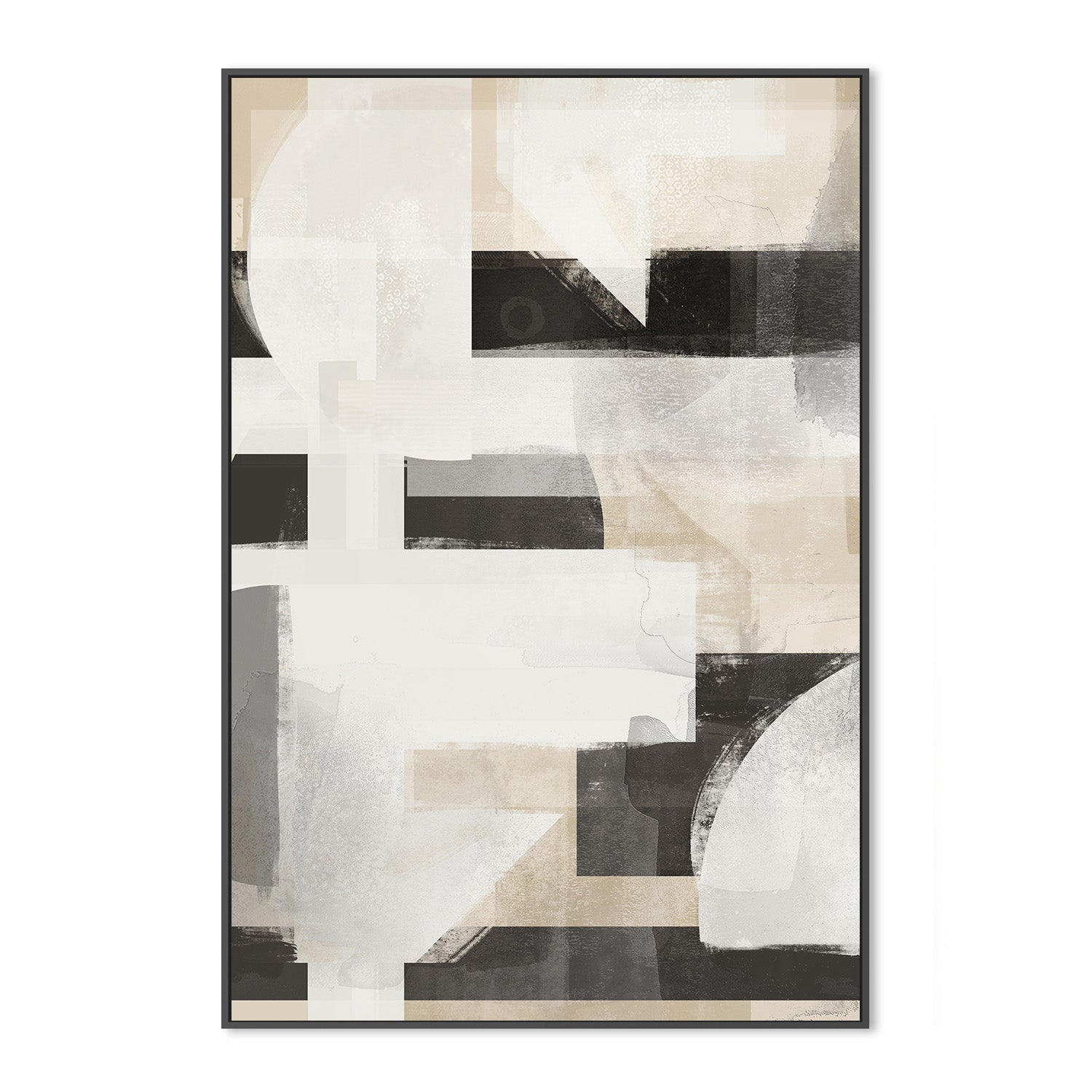 wall-art-print-canvas-poster-framed-Geometric Story, Style B-3