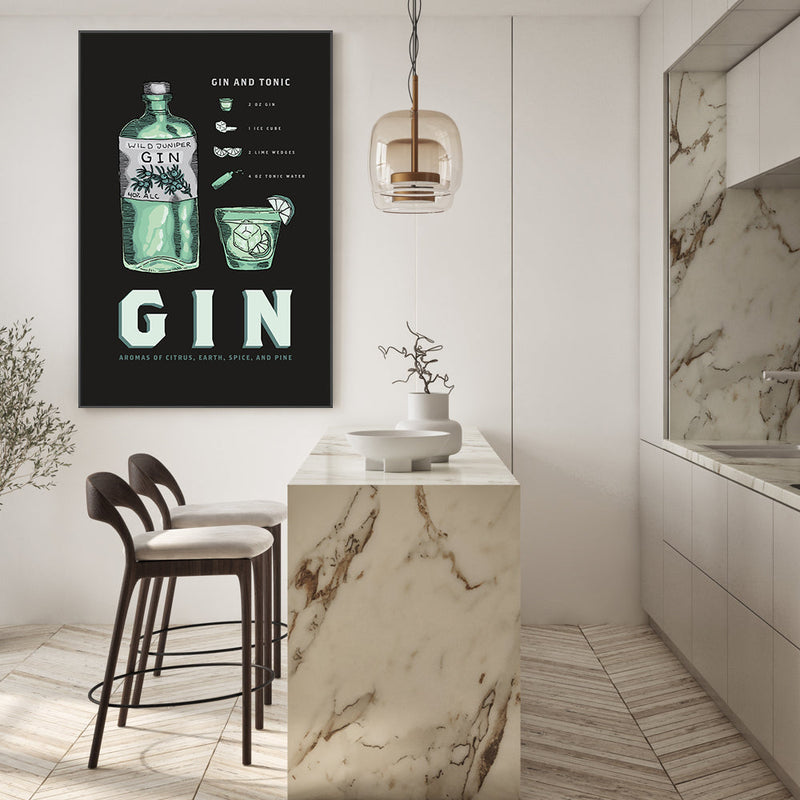 wall-art-print-canvas-poster-framed-Gin , By Rosalyn Gray-GIOIA-WALL-ART