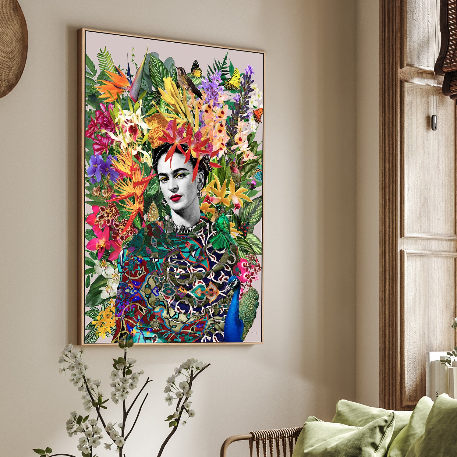wall-art-print-canvas-poster-framed-Gipsy Frida-2