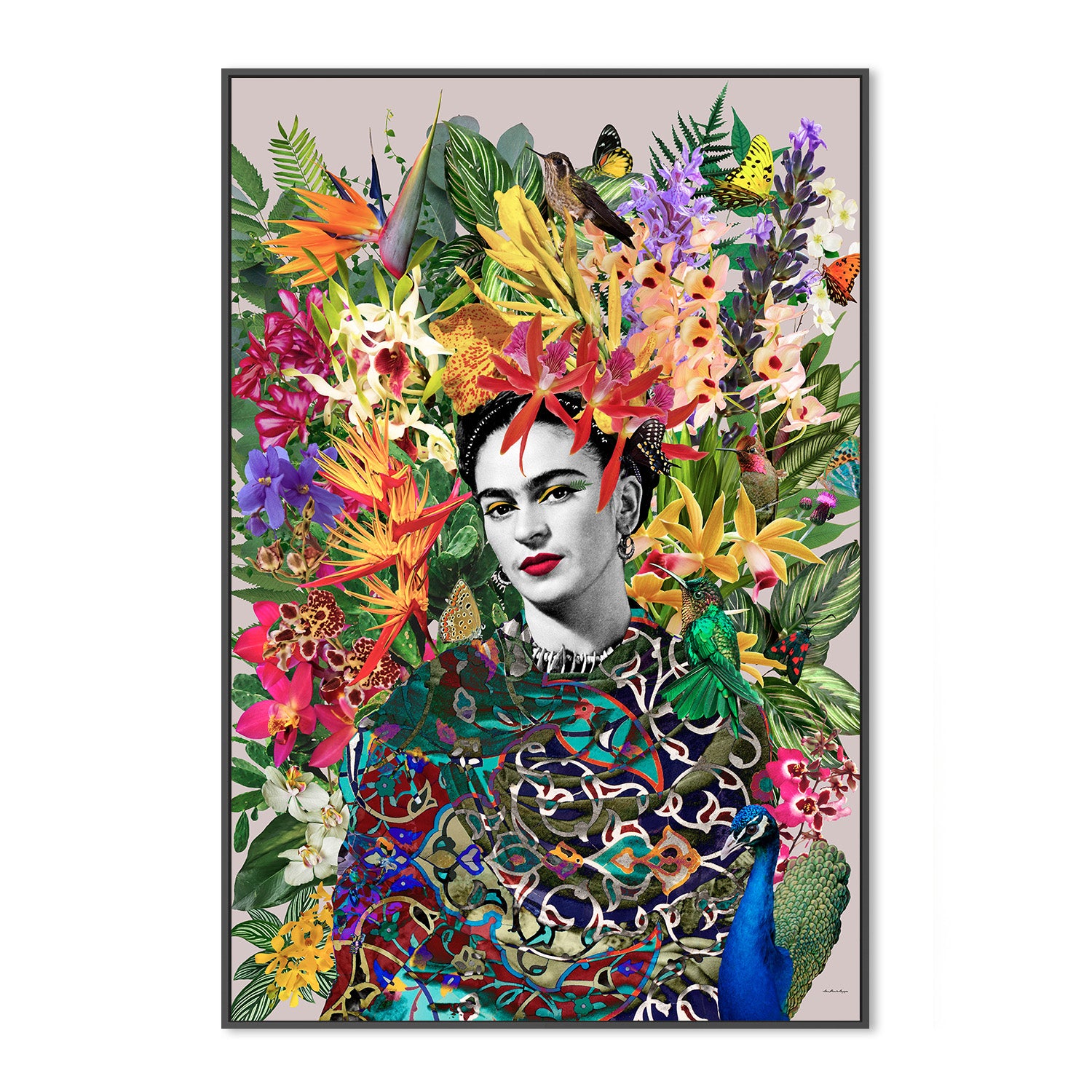 wall-art-print-canvas-poster-framed-Gipsy Frida-3