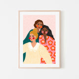 wall-art-print-canvas-poster-framed-Girl Friends , By Bea Muller-6