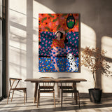 wall-art-print-canvas-poster-framed-Girl In the Sofa , By Rafaela Mascaro-5