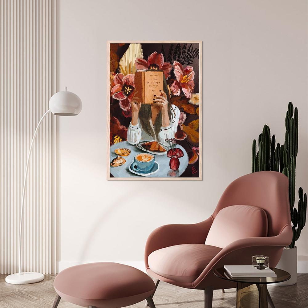 wall-art-print-canvas-poster-framed-girl with jungle book-8