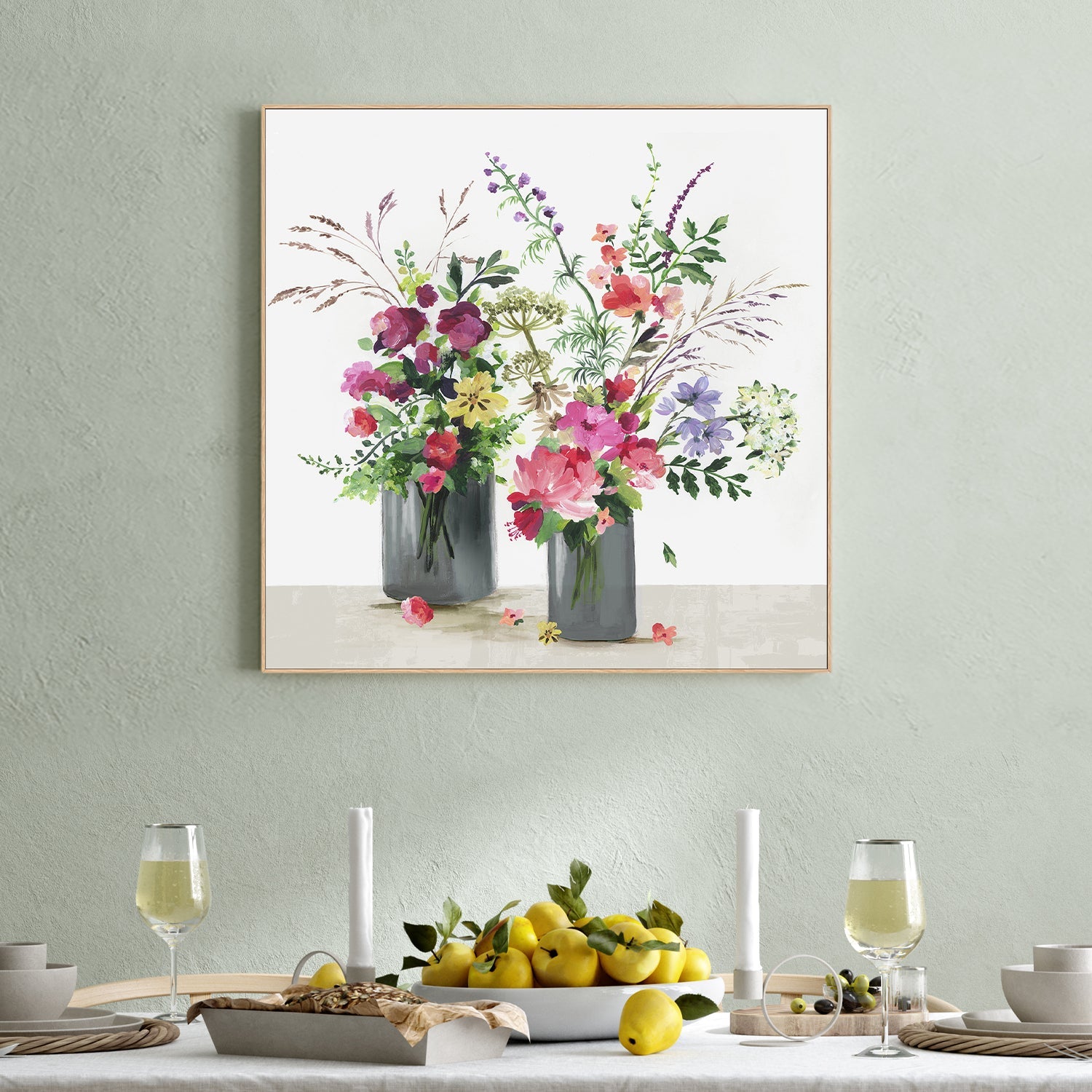 wall-art-print-canvas-poster-framed-Glass Florals , By Asia Jensen-2