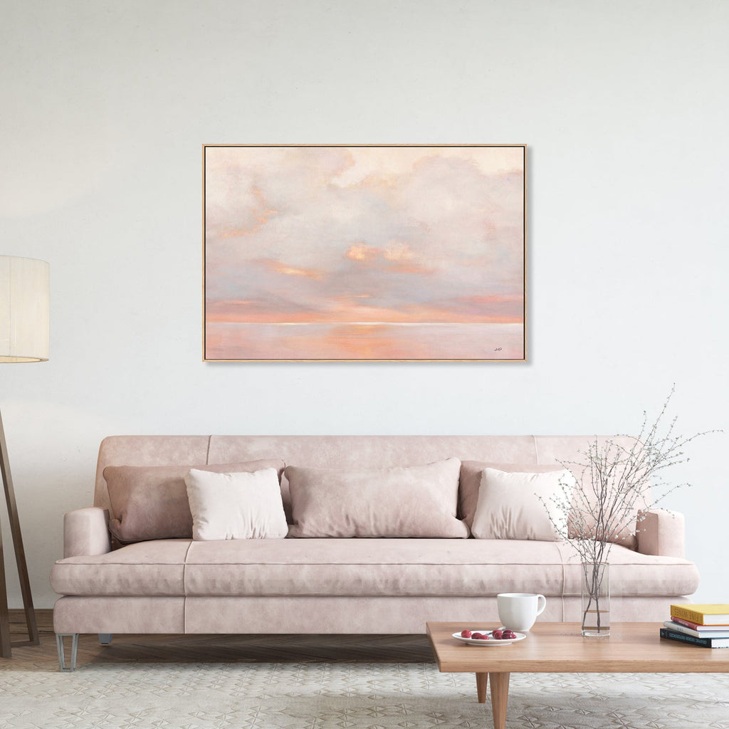 Glint on the Horizon , By Julia Purinton Wall Art Print Framed Canvas