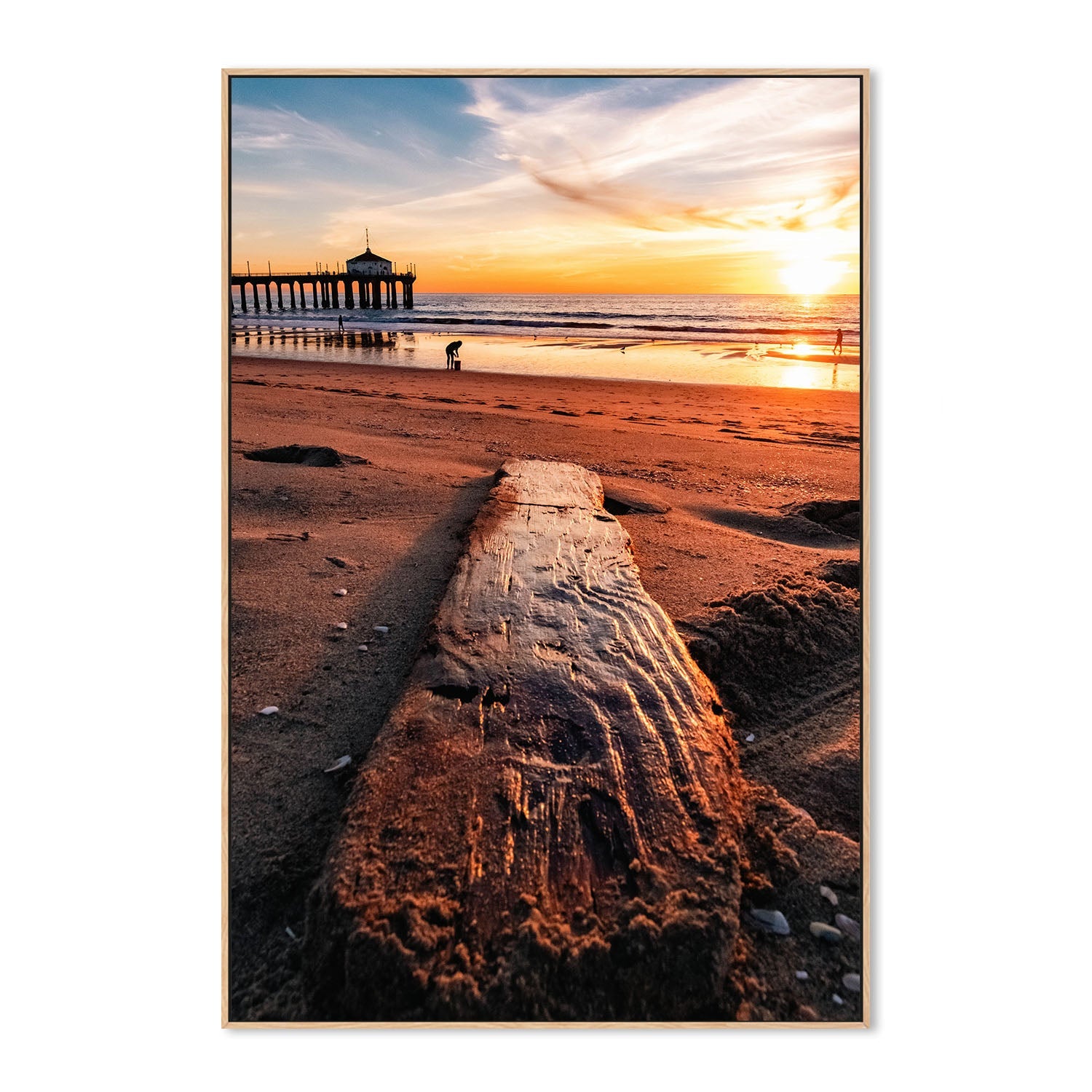 wall-art-print-canvas-poster-framed-Golden Beach , By Richard Podgurski-4