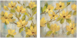 wall-art-print-canvas-poster-framed-Golden Bloom, Set Of 2-by-Silvia Vassileva-Gioia Wall Art