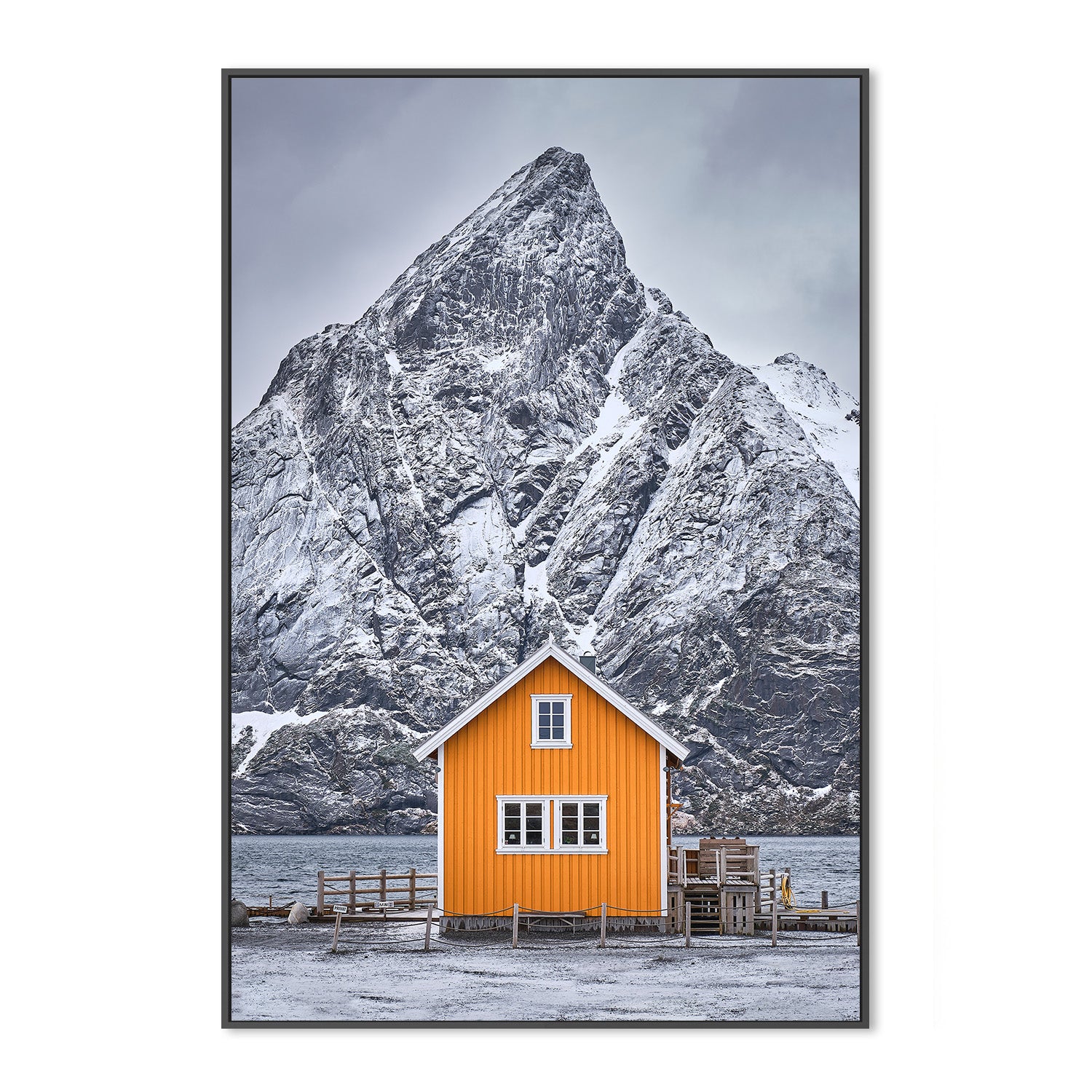 wall-art-print-canvas-poster-framed-Golden Cabin-3