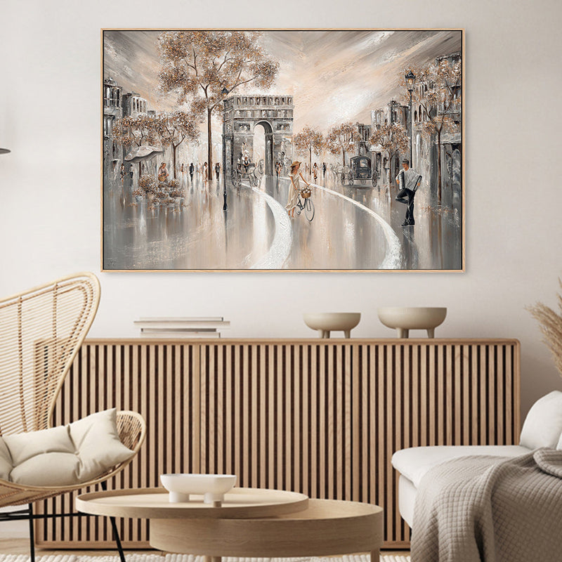 wall-art-print-canvas-poster-framed-Golden Days, Paris , By Isabella Karolewicz-2