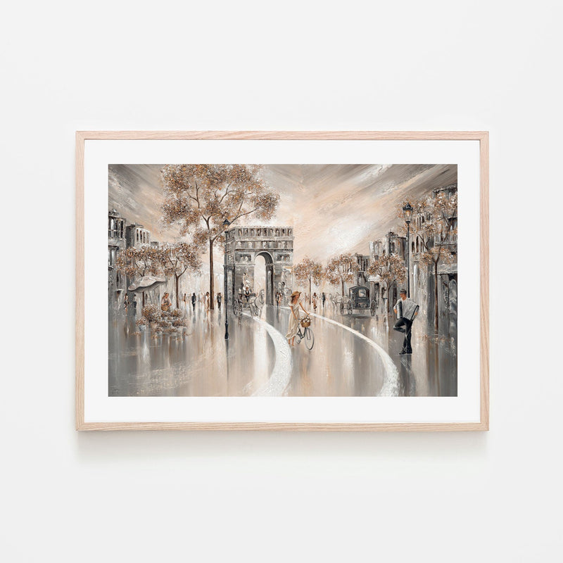 wall-art-print-canvas-poster-framed-Golden Days, Paris , By Isabella Karolewicz-6