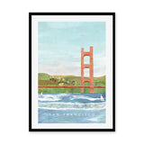 wall-art-print-canvas-poster-framed-Golden Gate Bridge, San Francisco, United States , By Henry Rivers-GIOIA-WALL-ART