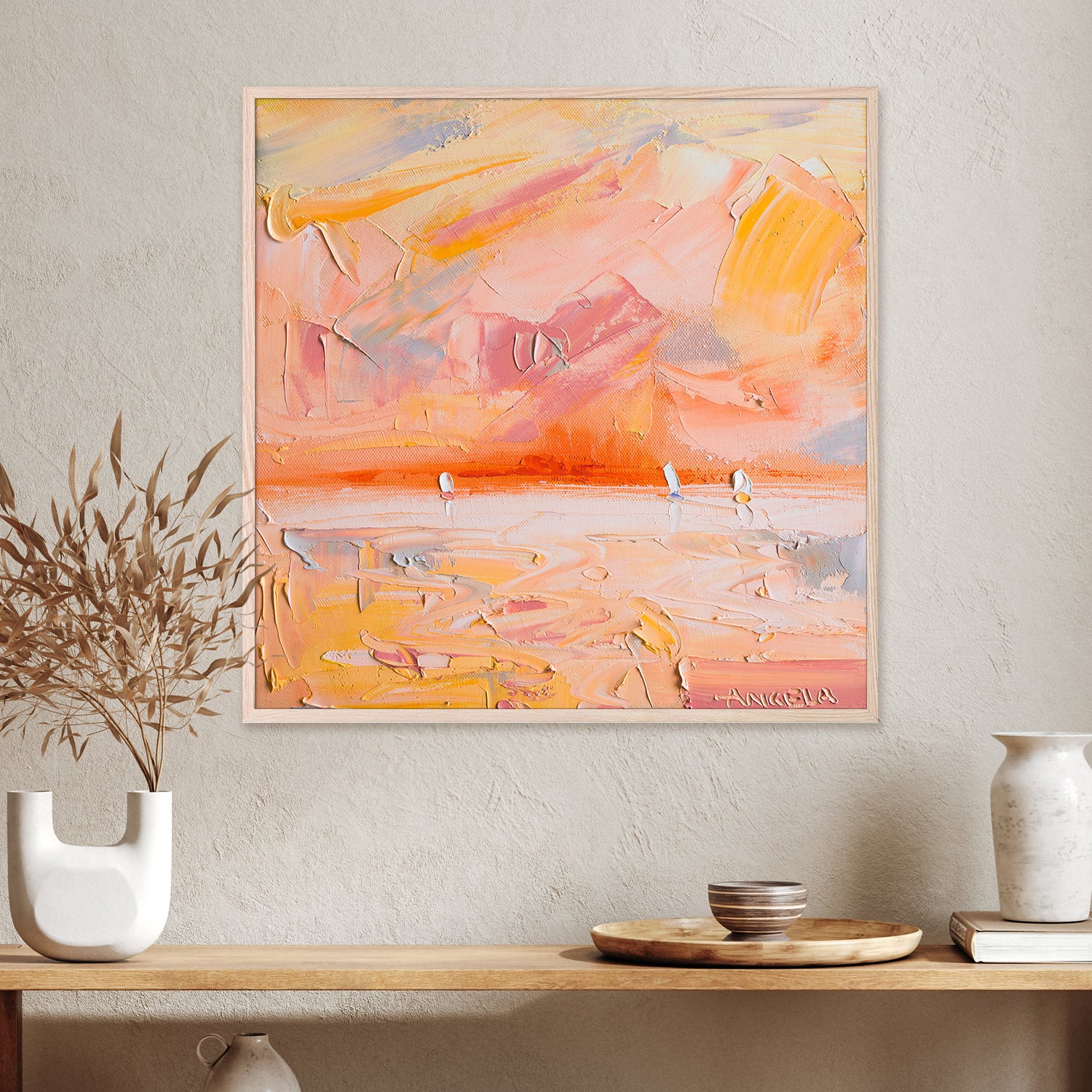 wall-art-print-canvas-poster-framed-Golden Melt-7