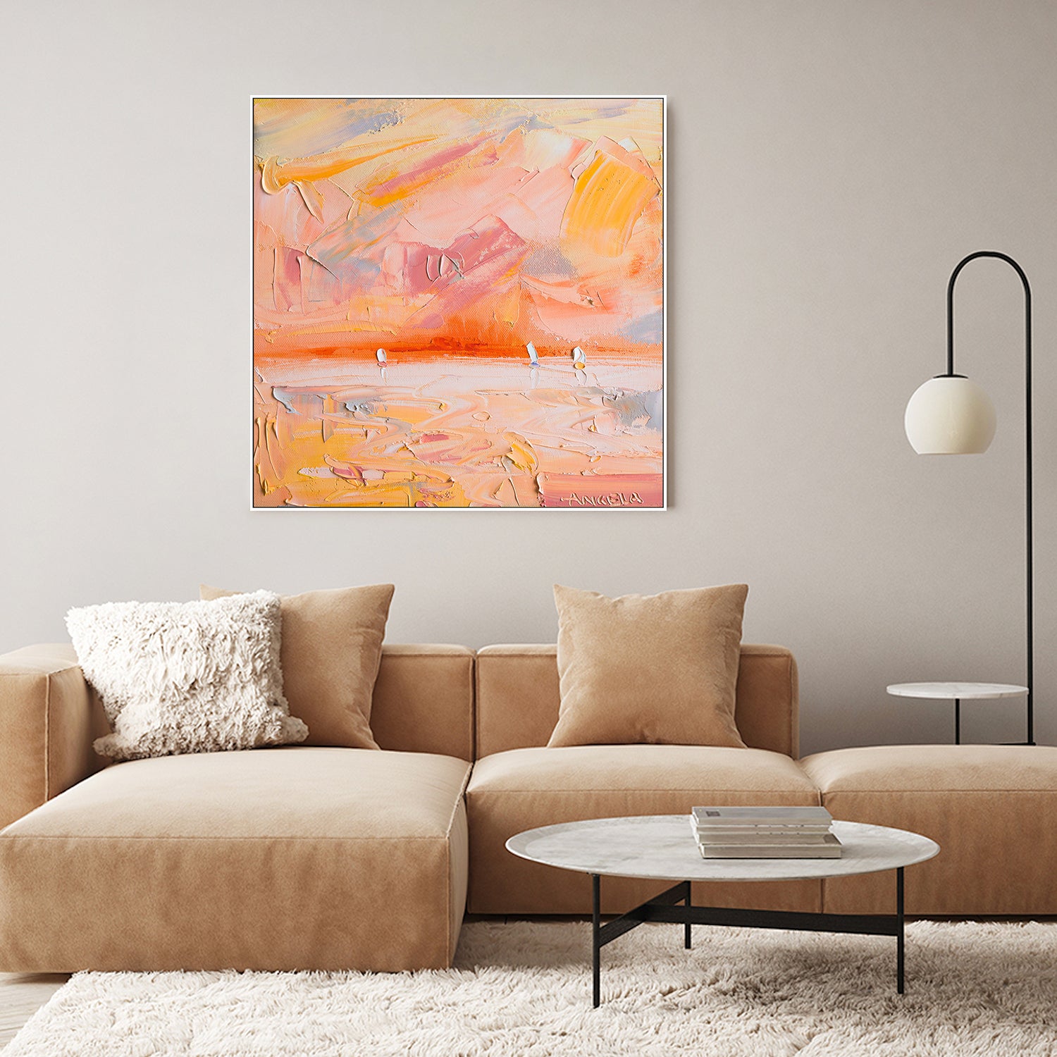 wall-art-print-canvas-poster-framed-Golden Melt-9