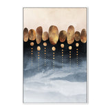 wall-art-print-canvas-poster-framed-Golden Pebbles-GIOIA-WALL-ART