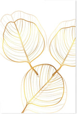 wall-art-print-canvas-poster-framed-Golden Silhouettes, Style A-GIOIA-WALL-ART