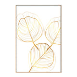 wall-art-print-canvas-poster-framed-Golden Silhouettes, Style A-GIOIA-WALL-ART