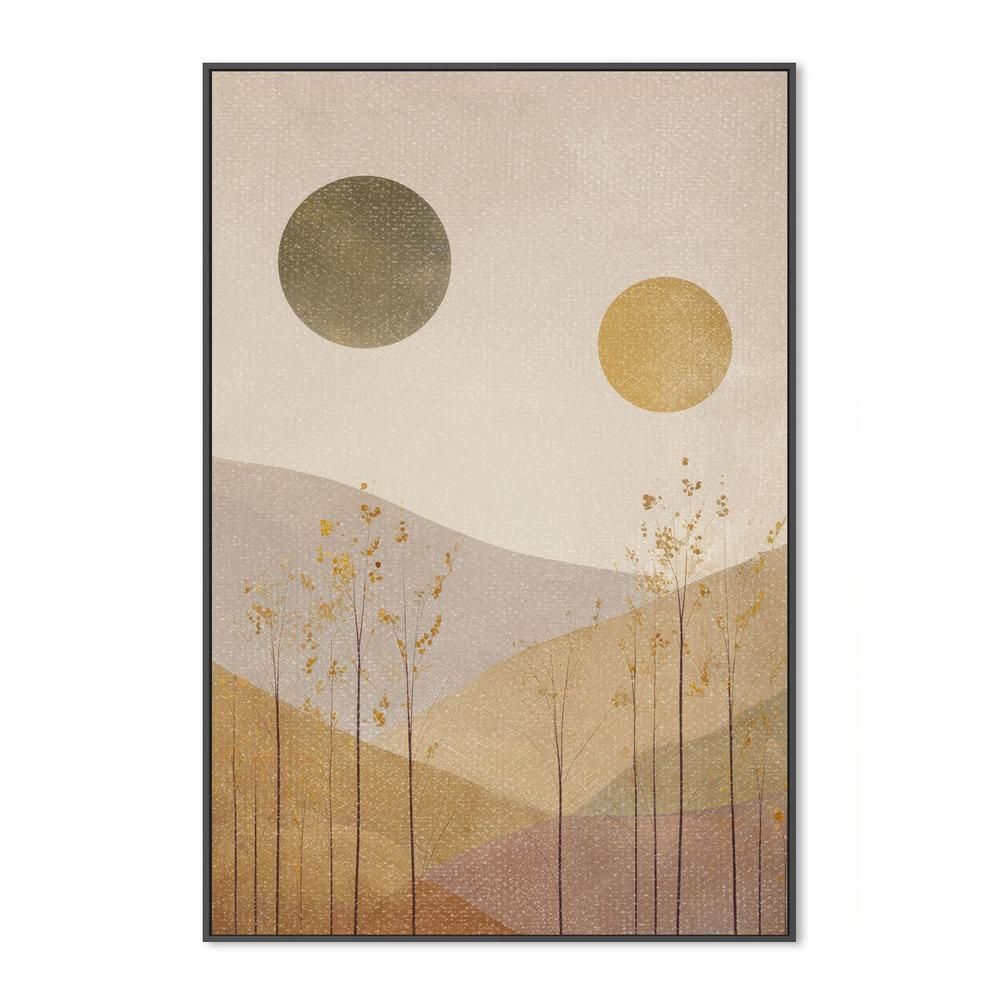 wall-art-print-canvas-poster-framed-Golden Suns Layered Landscape-3