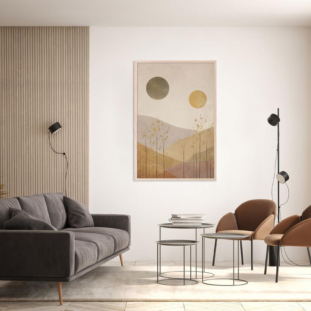 wall-art-print-canvas-poster-framed-Golden Suns Layered Landscape-8