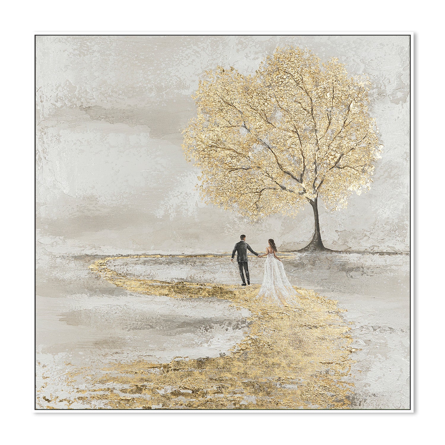 wall-art-print-canvas-poster-framed-Golden Vows , By Isabella Karolewicz-5