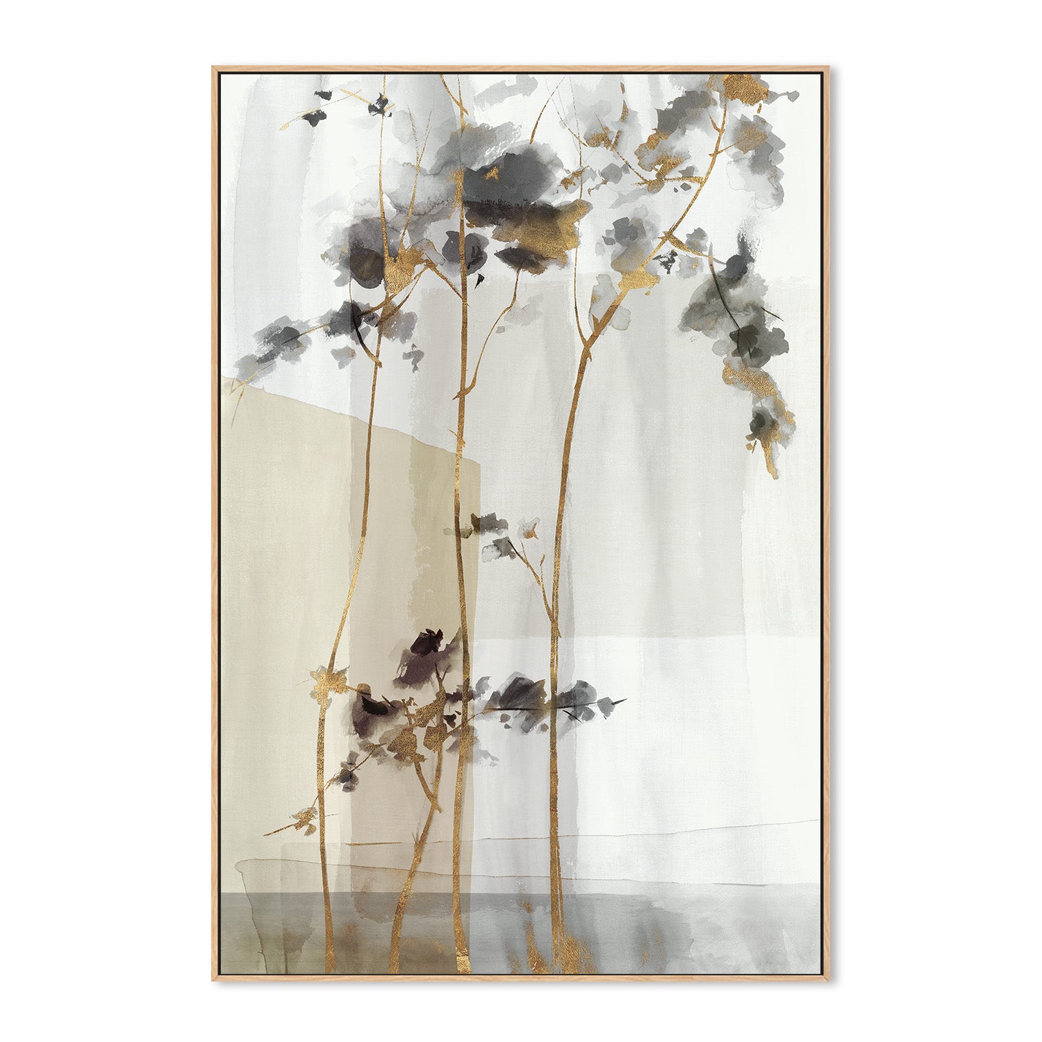 wall-art-print-canvas-poster-framed-Golden Zen , By Eva Watts-4