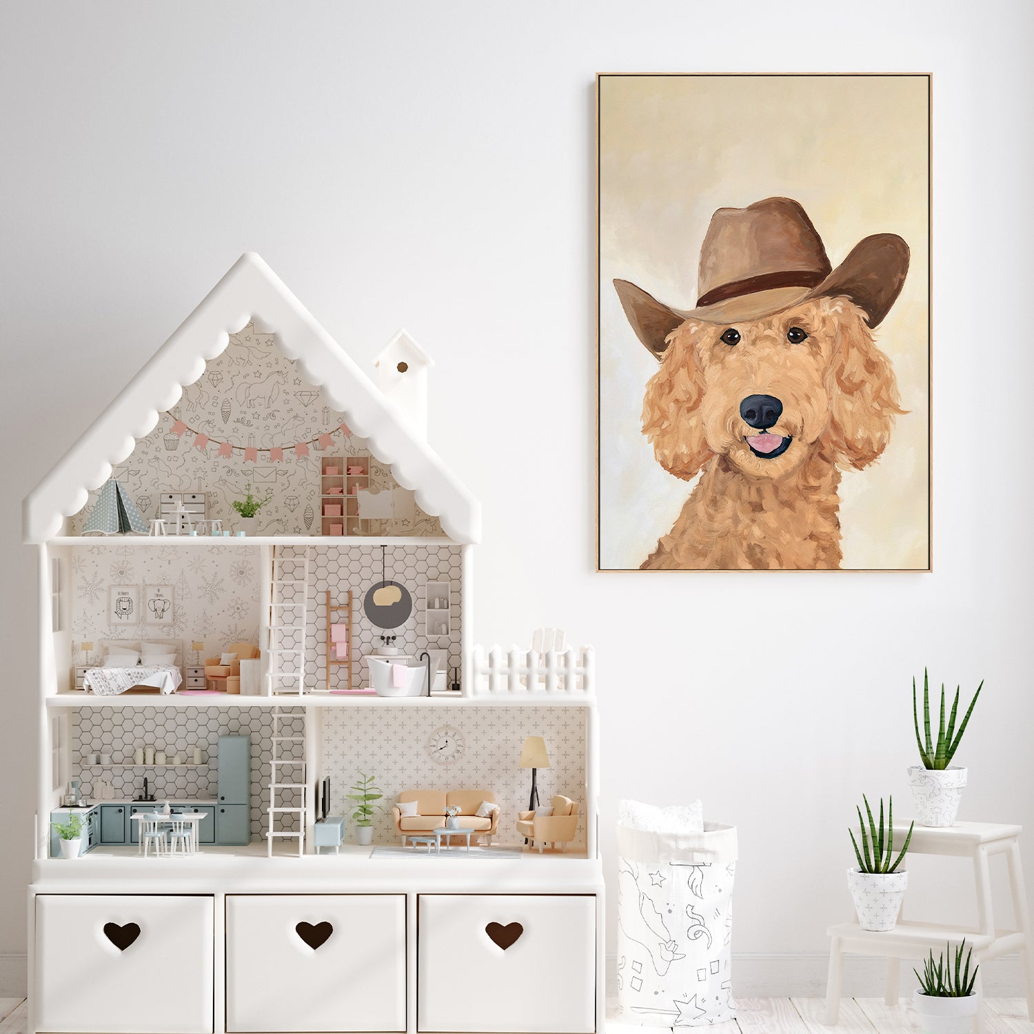 wall-art-print-canvas-poster-framed-Goldendoodle-7