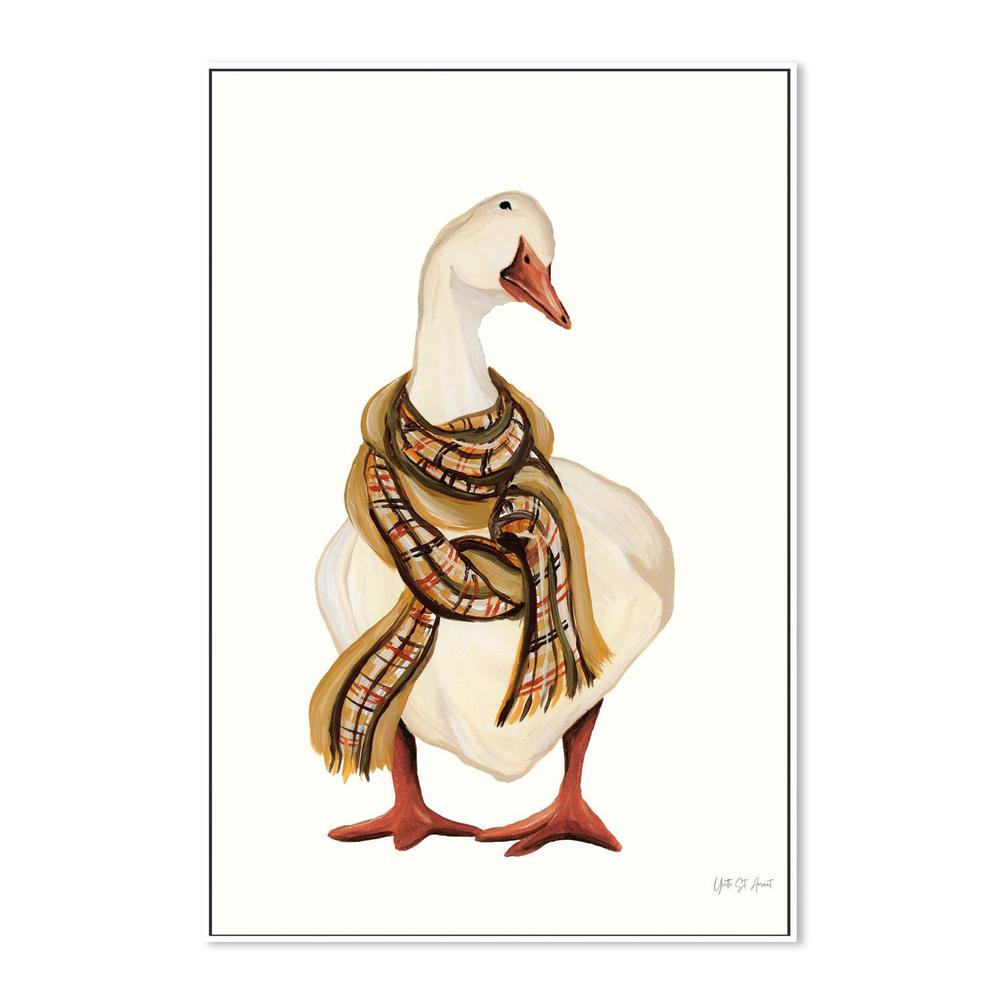wall-art-print-canvas-poster-framed-Goose with Scarf-5
