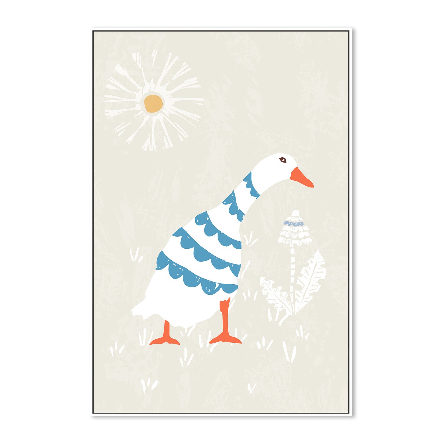 wall-art-print-canvas-poster-framed-Goslings In The Sunshine-5