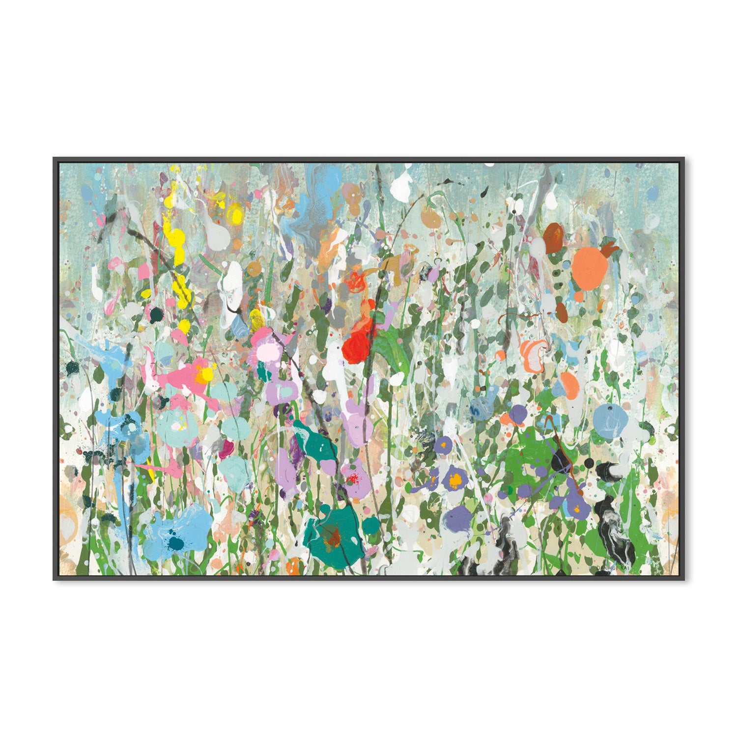 wall-art-print-canvas-poster-framed-Graffiti Garden-3