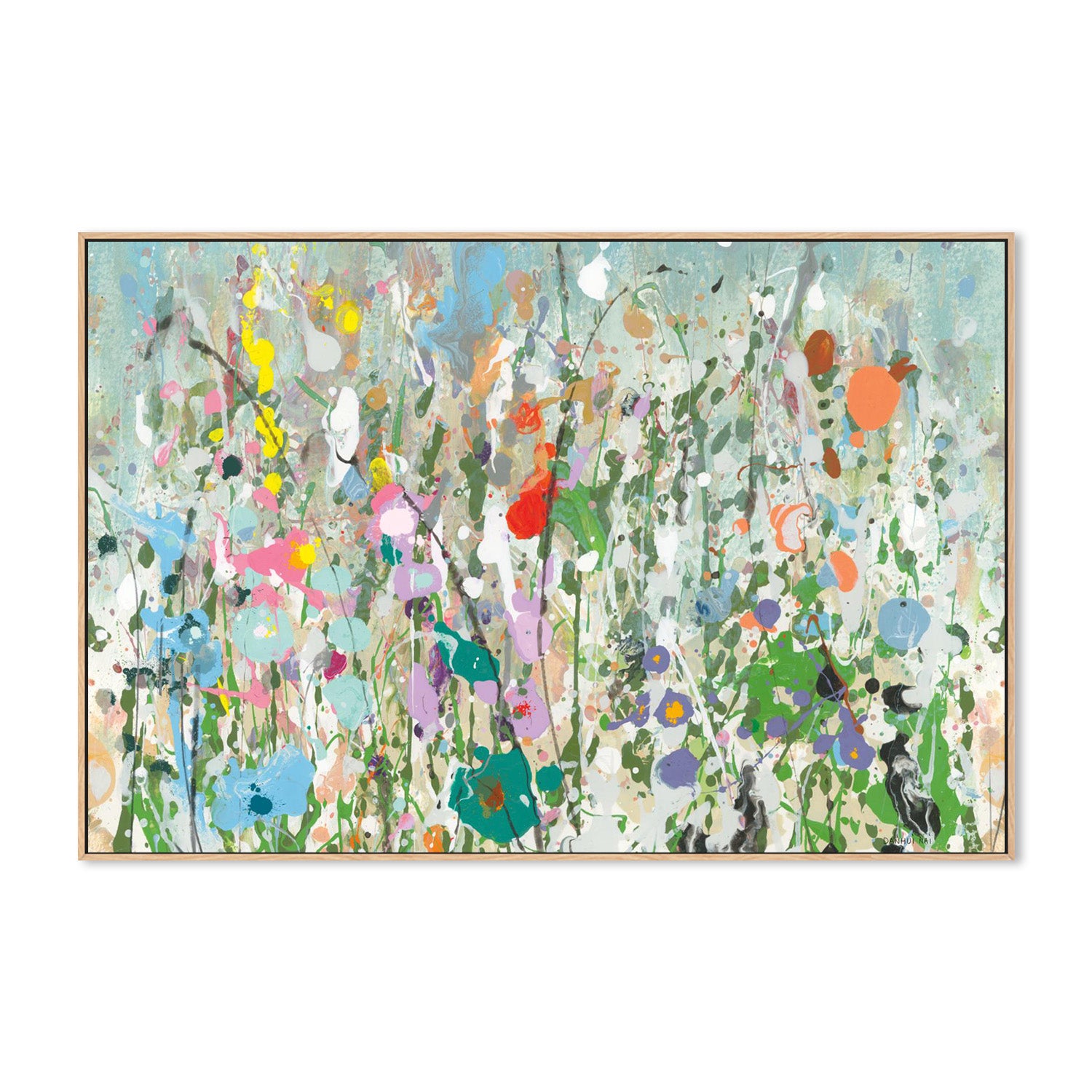 wall-art-print-canvas-poster-framed-Graffiti Garden-4