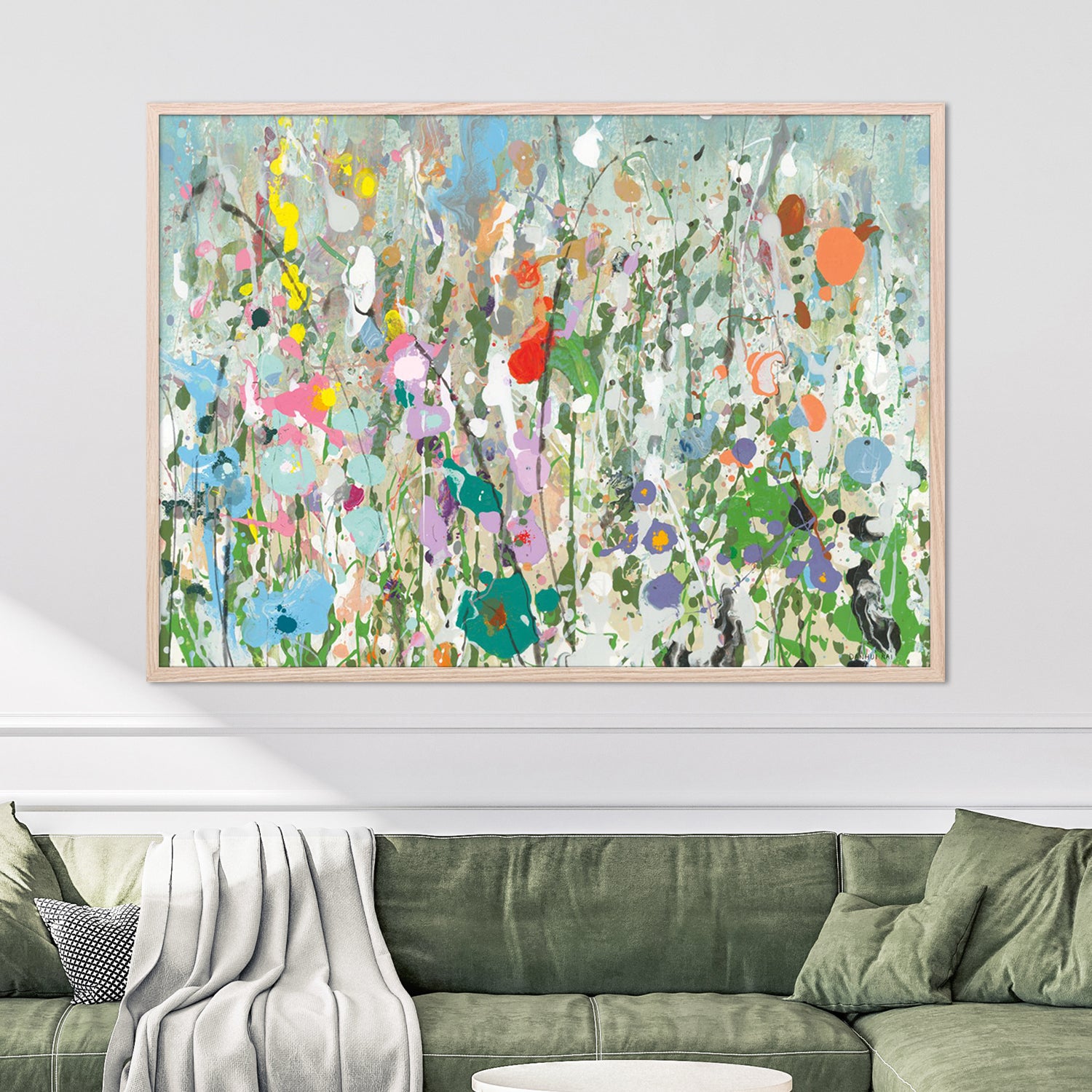 wall-art-print-canvas-poster-framed-Graffiti Garden-7
