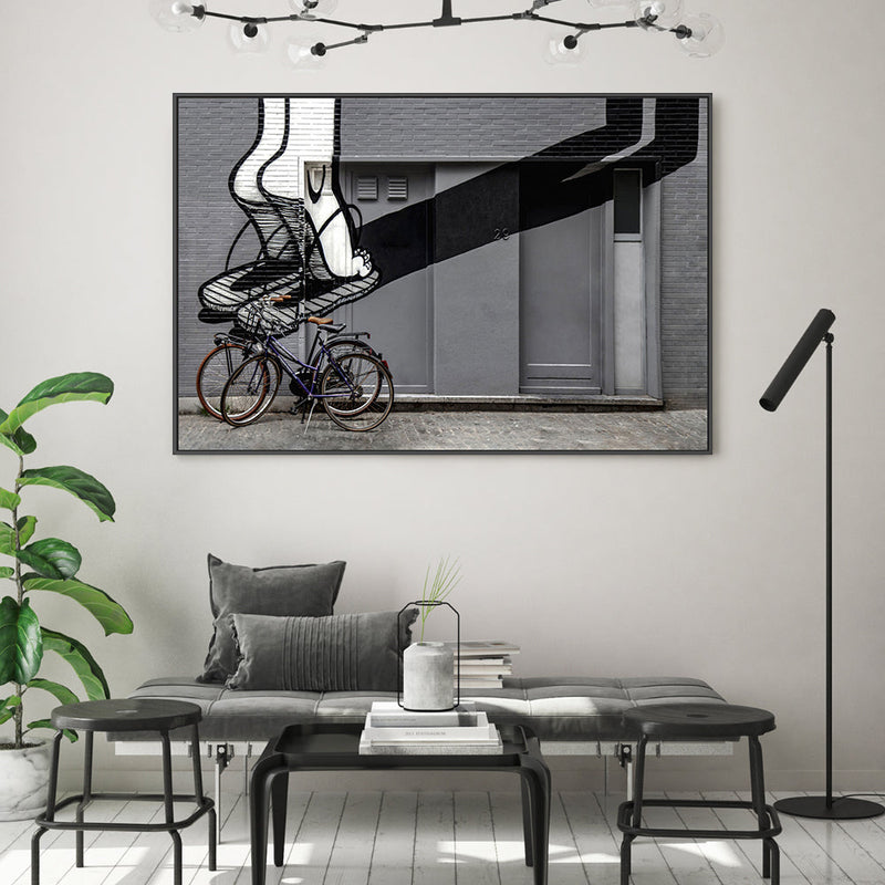 wall-art-print-canvas-poster-framed-Graffiti Wall In The City , By Gilbert Claes-GIOIA-WALL-ART